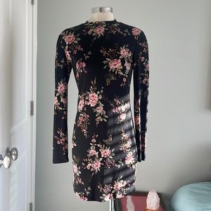 Forever21 Florar MIDI Dress Size Large
